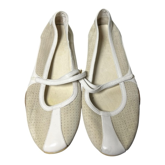 Cole Haan / Nike Air - White and Beige Athletic Shoes - Picture 2 of 3